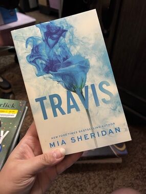 Travis by Mia Sheridan - Blue Cover Paperback